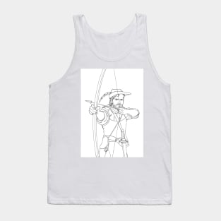 Robin Hood the Legend Tank Top